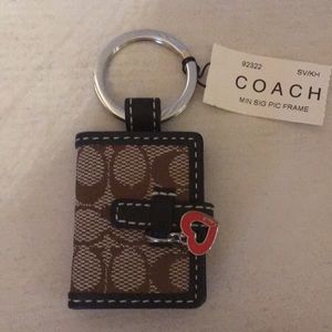 BNIB Coach Keychain